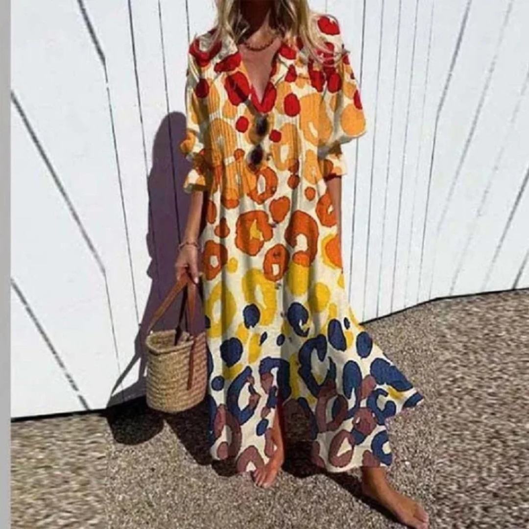 Kateřina | Boho šaty s volným střihem