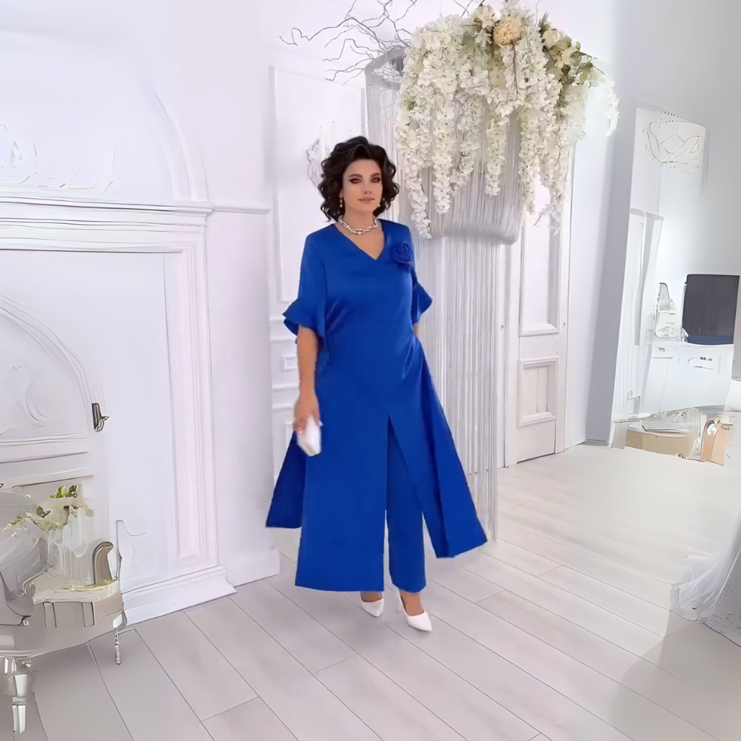 Vinnie | Elegantní růžový set s květinovým detailem