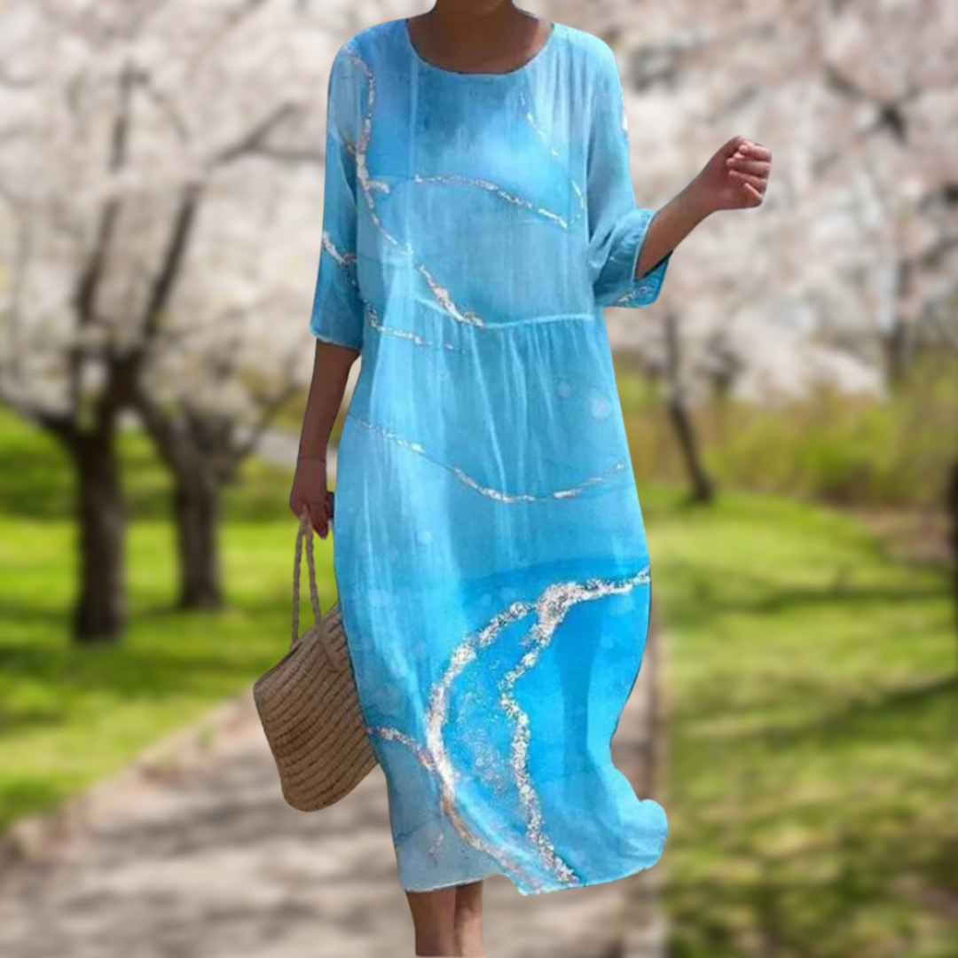 Tereza | Elegantní šaty s efektem zakrytí bříška