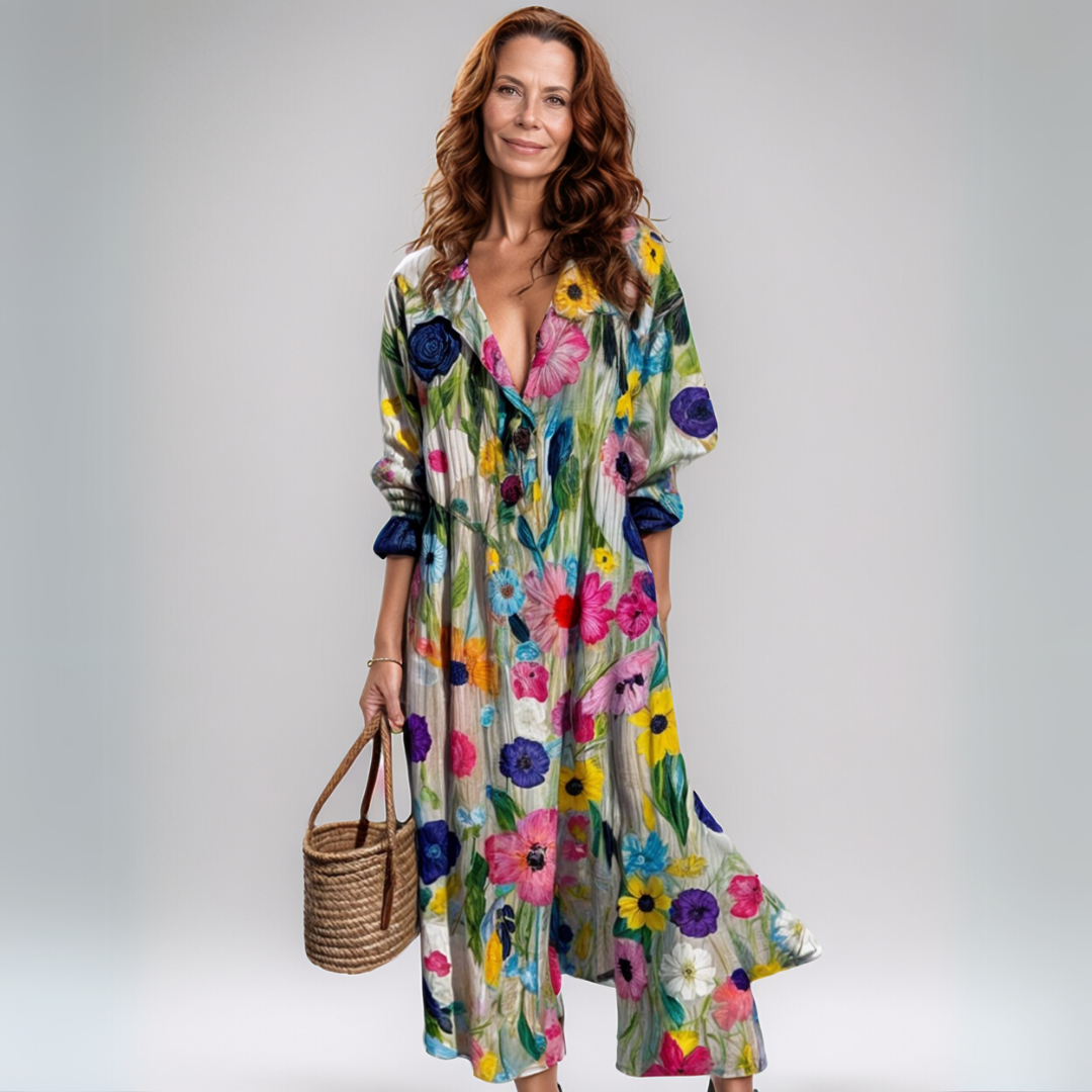 Charlotte | Vzdušné boho maxi šaty pro letní dny