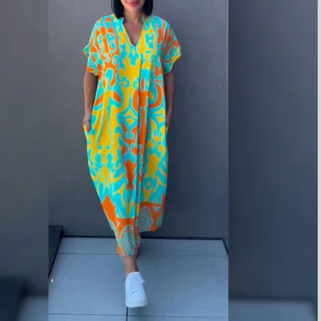 Michaela | Romantická květinová šaty pro elegantní vzhled