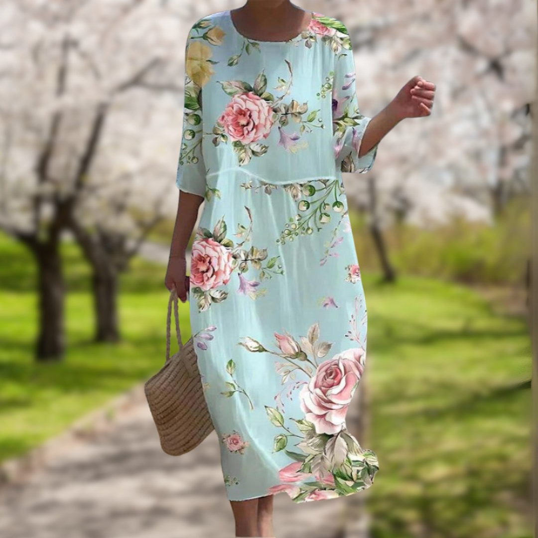 Tereza | Elegantní šaty s efektem zakrytí bříška