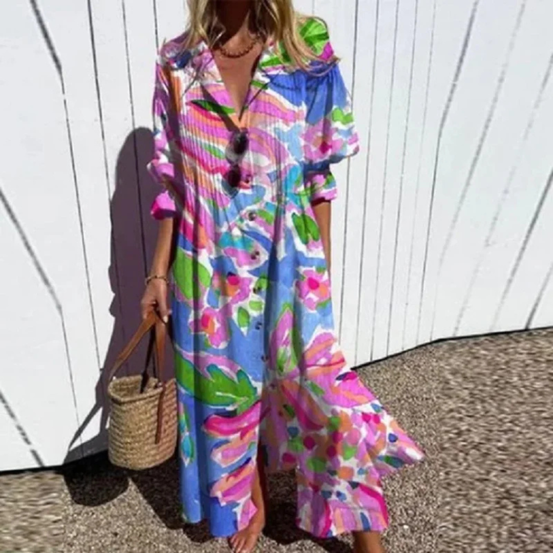 Kateřina | Boho šaty s volným střihem