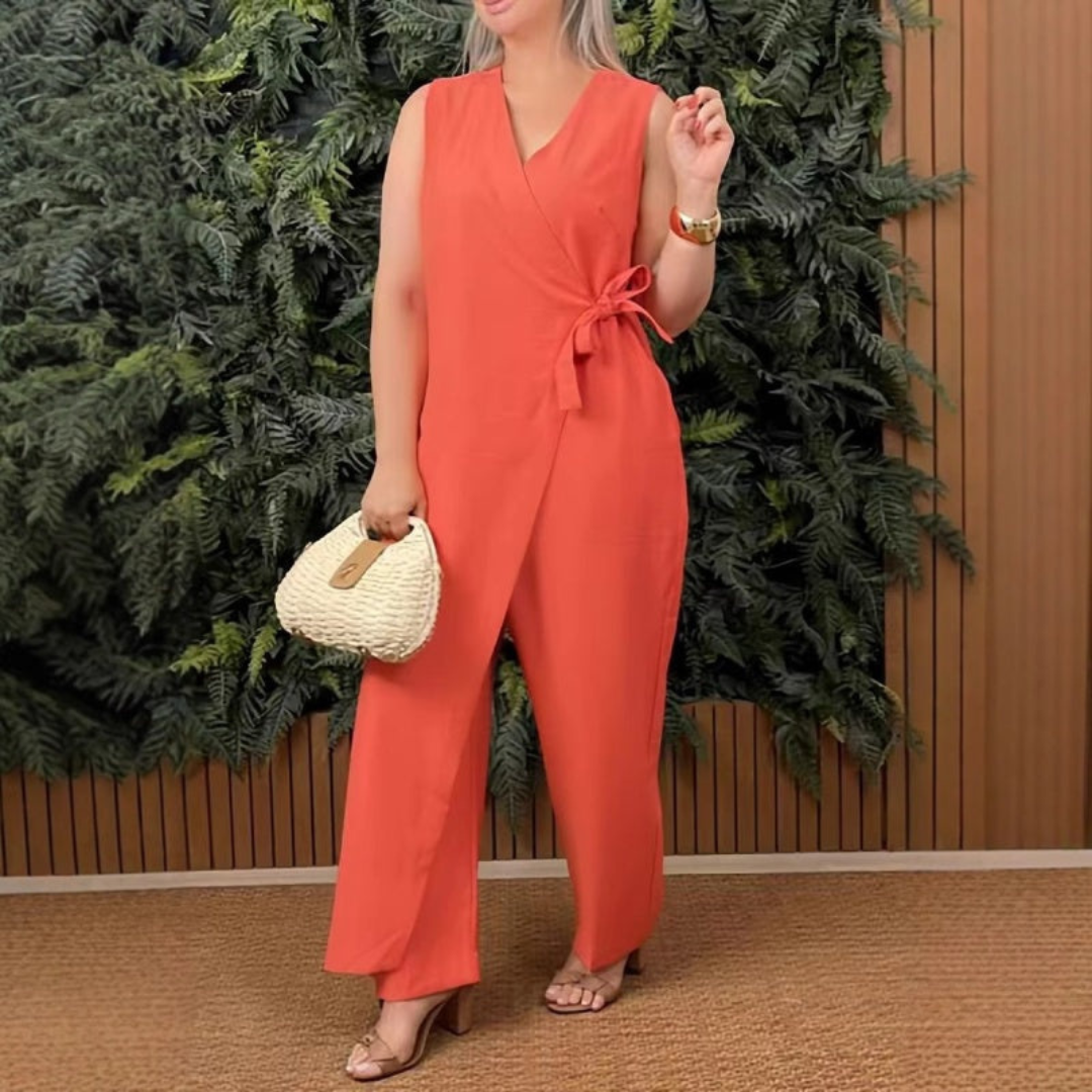 Estela | Elegantní zavinovací overal