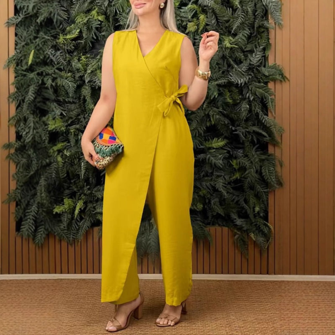 Estela | Elegantní zavinovací overal