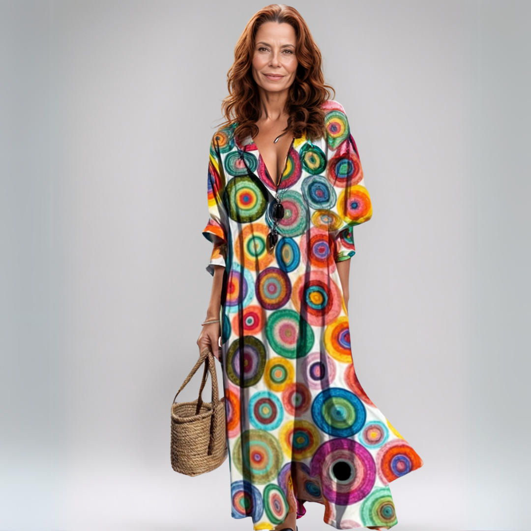 Charlotte | Vzdušné boho maxi šaty pro letní dny