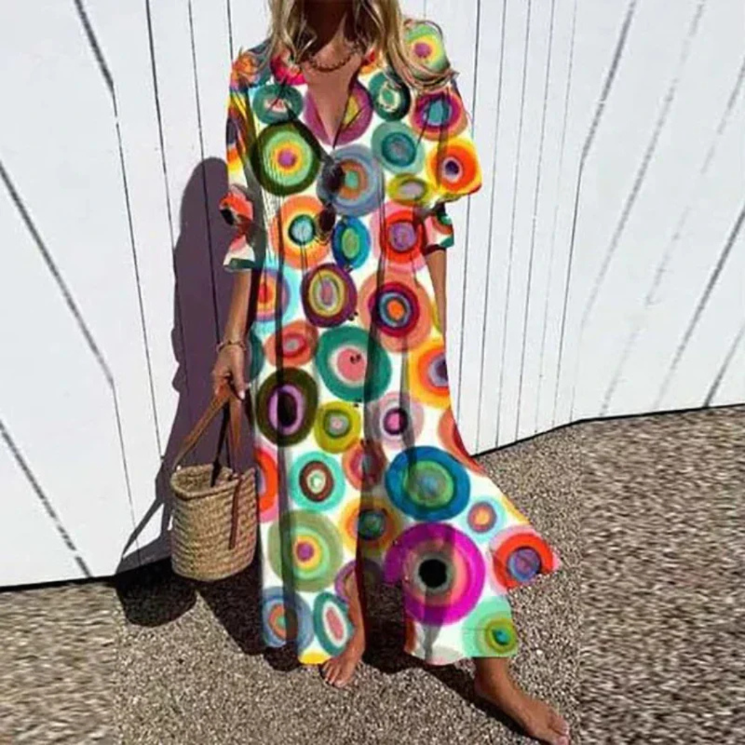 Kateřina | Boho šaty s volným střihem