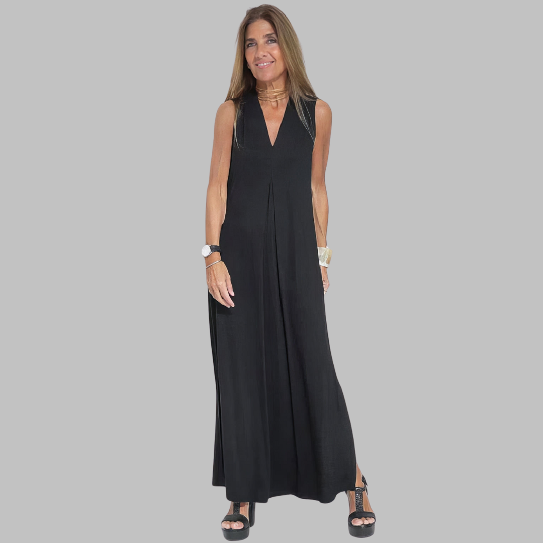 Jana | Elegantní maxi šaty + odpovídající svetr NABÍZÍME JAKO DÁREK