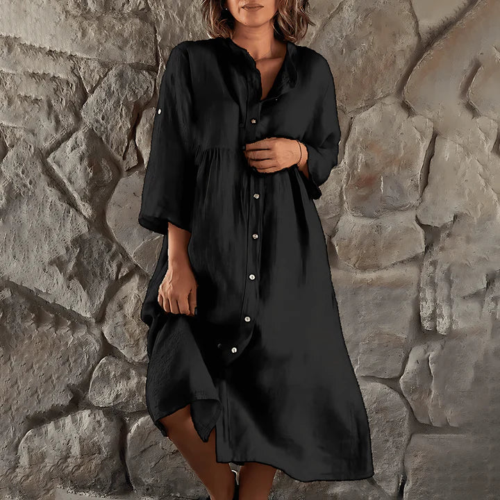 Zora | Elegantní košilové šaty pro sebevědomý vzhled