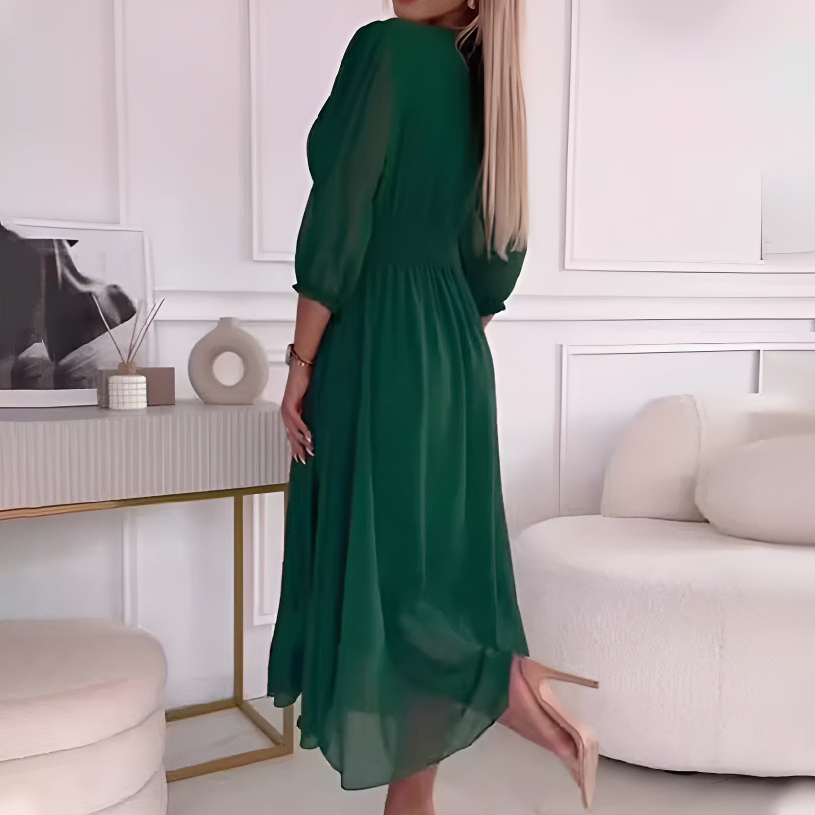 Adéla | Lehké elegantní šaty z šifonu