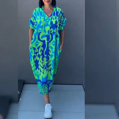 Michaela | Romantická květinová šaty pro elegantní vzhled